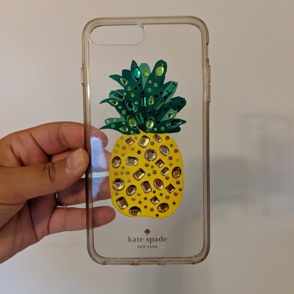 Kate Spade iPhone 7 Plus Pineapple Phone Case
